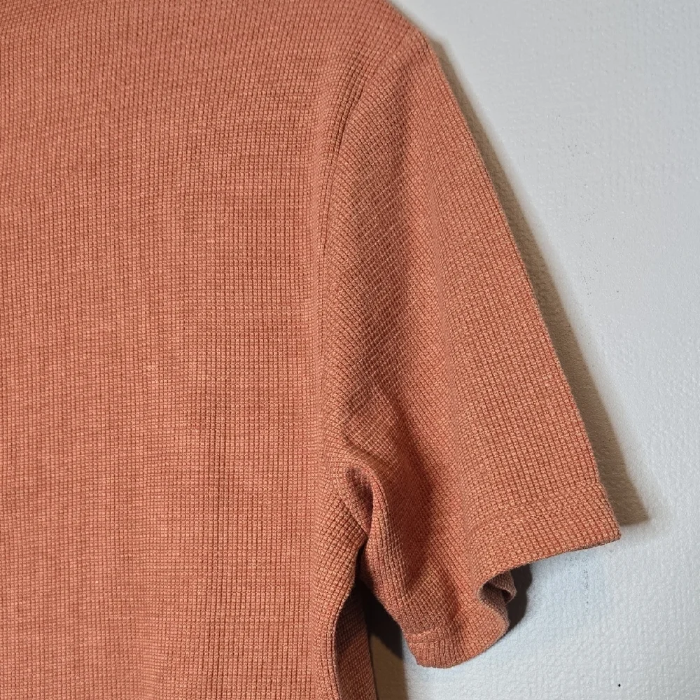 Weatherproof Vintage Polo Shirt, Tandoori Spice Orange, Mens Size Medium, NEW - Picture 6 of 8